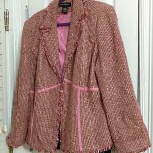 Tweed pink Jacket